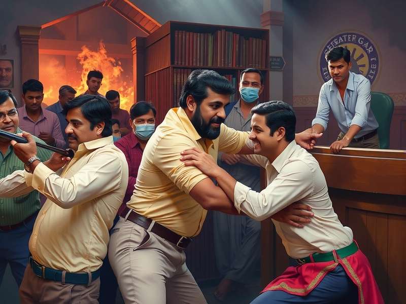 Koramangala Royal Rumble Battle Scene